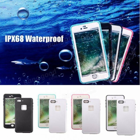 Waterproof Shockproof Dustproof Full Body Protection Case for iPhone 7 Plus 5.5 Inch