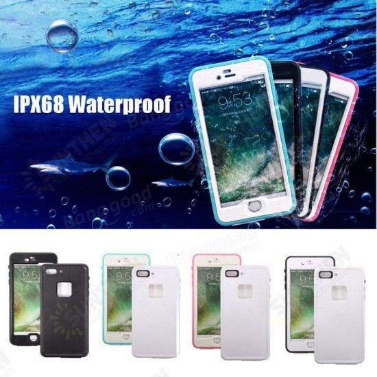 Waterproof Shockproof Dustproof Full Body Protection Case for iPhone 7 Plus 5.5 Inch