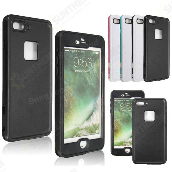 Waterproof Shockproof Dustproof Full Body Protection Case for iPhone 7 Plus 5.5 Inch