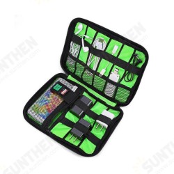 Waterproof Travel Carry Pouch Protective Case Nylon Bag Data Cable Storage Bag Waterproof Travel Carry Pouch Protective Case Nylon Bag Data Cable Storage Bag