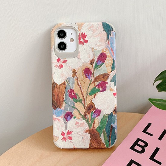 Women Retro Illustration Pattern Shockproof Protective Case for iPhone XS / X / XS Max / XR / 11 / 11 Pro / 11 Pro Max / 7 / 8 / 7 Plus / 8 Plus