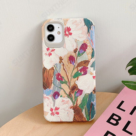 Women Retro Illustration Pattern Shockproof Protective Case for iPhone XS / X / XS Max / XR / 11 / 11 Pro / 11 Pro Max / 7 / 8 / 7 Plus / 8 Plus