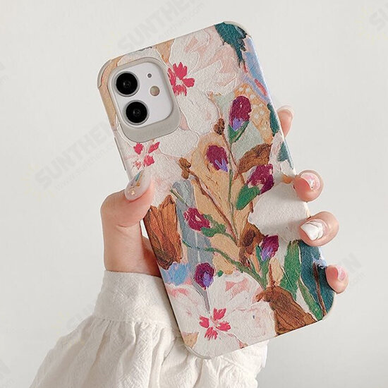 Women Retro Illustration Pattern Shockproof Protective Case for iPhone XS / X / XS Max / XR / 11 / 11 Pro / 11 Pro Max / 7 / 8 / 7 Plus / 8 Plus