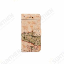 Worldwide Map Card Slot Bracket Case For iPhone 6 6s Worldwide Map Card Slot Bracket Case For iPhone 6 6s