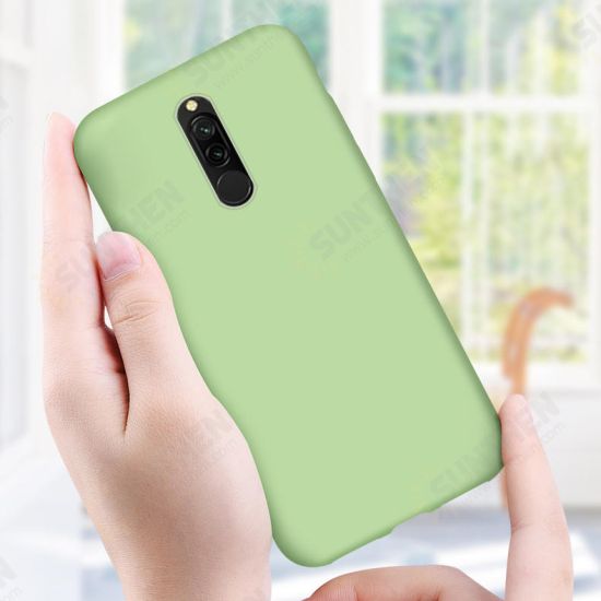 For Xiaomi Redmi 8 Case Anti-fingerprint Shockproof Soft TPU Protective Case Non-original