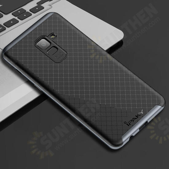 Slim Anti Fingerprint PC & TPU Protective Case For Samsung Galaxy A8 Plus 2018