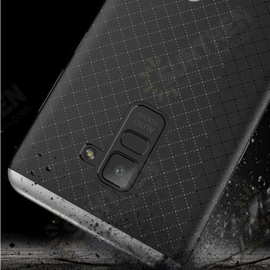 Slim Anti Fingerprint PC & TPU Protective Case For Samsung Galaxy A8 Plus 2018