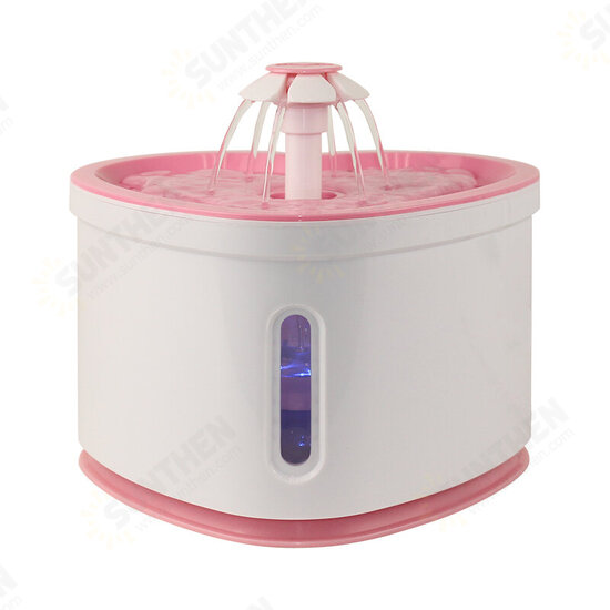 2.4L Cat Water Fountain Dog Drinking Bowl Pet Supplies USB Automatic Water Dispenser Super Quiet Drinker Auto Feeder