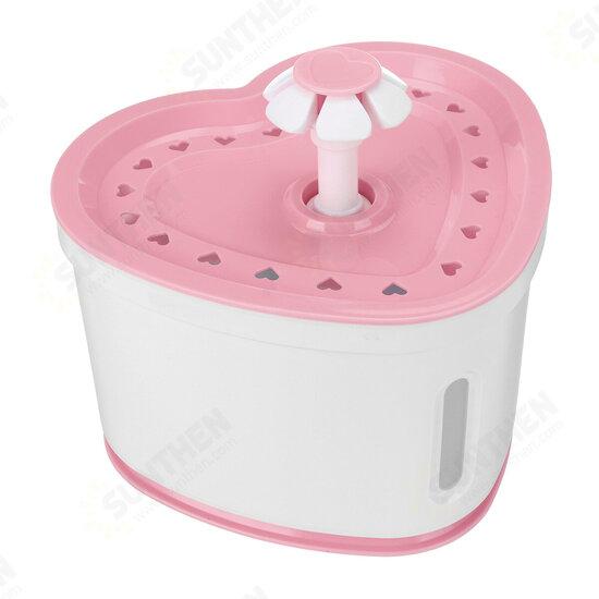 2.4L Cat Water Fountain Dog Drinking Bowl Pet Supplies USB Automatic Water Dispenser Super Quiet Drinker Auto Feeder