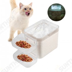 2L Pet Water Drinker Dispenser Heart-shaped Automatic Dog Cat Feeder Waterer 2L Pet Water Drinker Dispenser Heart-shaped Automatic Dog Cat Feeder Waterer