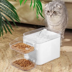 2L Pet Water Drinker Dispenser Heart-shaped Automatic Dog Cat Feeder Waterer 2L Pet Water Drinker Dispenser Heart-shaped Automatic Dog Cat Feeder Waterer