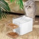 2L Pet Water Drinker Dispenser Heart-shaped Automatic Dog Cat Feeder Waterer