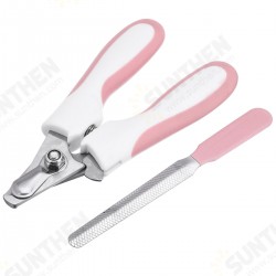 2pcs Stainless Steel Pet Nail Clippers Nail Trimmer Set Cat Nail Trim Dog Cleaning Beauty Tools 2pcs Stainless Steel Pet Nail Clippers Nail Trimmer Set Cat Nail Trim Dog Cleaning Beauty Tools