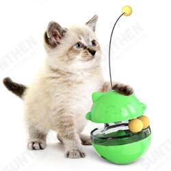 3-In-1 Interactive Cat Leaking Food Ball with Teasing Wand Pet Slow Food 3-In-1 Interactive Cat Leaking Food Ball with Teasing Wand Pet Slow Food