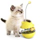 3-In-1 Interactive Cat Leaking Food Ball with Teasing Wand Pet Slow Food