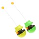 3-In-1 Interactive Cat Leaking Food Ball with Teasing Wand Pet Slow Food