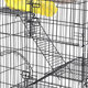 3-Tier Cat Cage Cat Playpen Kennel Crate Chinchilla Rat Box Cage Enclosure with Ladders Platforms Beds Latches Tray Hammock 3-Tier Cat Cage Cat Playpen Kennel Crate Chinchilla Rat Box Cage Enclosure with Ladders Platforms Beds Latches Tray Hammock