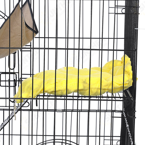3-Tier Cat Cage Cat Playpen Kennel Crate Chinchilla Rat Box Cage Enclosure with Ladders Platforms Beds Latches Tray Hammock 3-Tier Cat Cage Cat Playpen Kennel Crate Chinchilla Rat Box Cage Enclosure with Ladders Platforms Beds Latches Tray Hammock