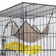 3-Tier Cat Cage Cat Playpen Kennel Crate Chinchilla Rat Box Cage Enclosure with Ladders Platforms Beds Latches Tray Hammock 3-Tier Cat Cage Cat Playpen Kennel Crate Chinchilla Rat Box Cage Enclosure with Ladders Platforms Beds Latches Tray Hammock