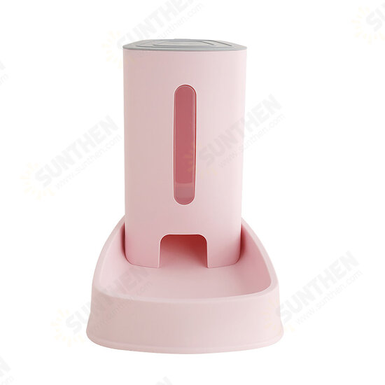 3.8L Automatic Feeder Pet Dog Cat Food Bowl Removable And Easy To Clean Cat Dog Pet Feeder