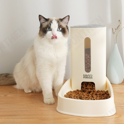 3.8L Automatic Feeder Pet Dog Cat Food Bowl Removable And Easy To Clean Cat Dog Pet Feeder 3.8L Automatic Feeder Pet Dog Cat Food Bowl Removable And Easy To Clean Cat Dog Pet Feeder