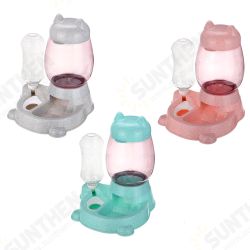800ml+300ml Automatic Pet Dog Cat Puppy Dispenser 2 in 1 Food Drink Water Dish Feeder 800ml+300ml Automatic Pet Dog Cat Puppy Dispenser 2 in 1 Food Drink Water Dish Feeder