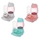 800ml+300ml Automatic Pet Dog Cat Puppy Dispenser 2 in 1 Food Drink Water Dish Feeder