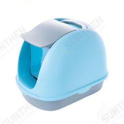 Anti Splashing Cat Litter Basin Box Bedpan Handle Enclosed Nests Cat Sand Boxes Toilet Deodorant Pet Supplies