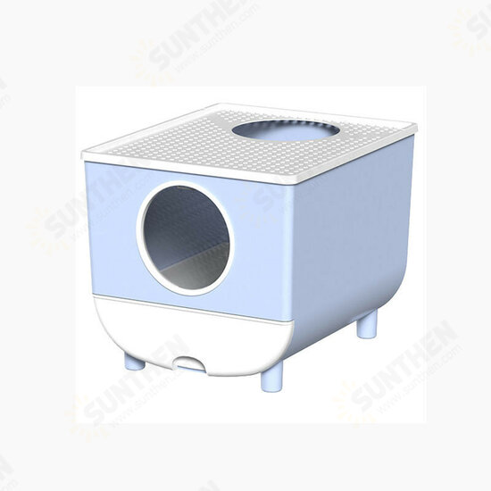 Cat Litter Box Drawer Design Bedpen Fully Enclosed Deodorant Pet Toilet for Cats Supplies