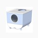 Cat Litter Box Drawer Design Bedpen Fully Enclosed Deodorant Pet Toilet for Cats Supplies