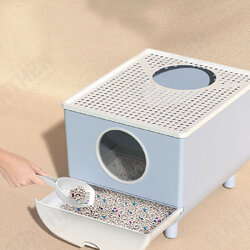 Cat Litter Box Drawer Design Bedpen Fully Enclosed Deodorant Pet Toilet for Cats Supplies Cat Litter Box Drawer Design Bedpen Fully Enclosed Deodorant Pet Toilet for Cats Supplies