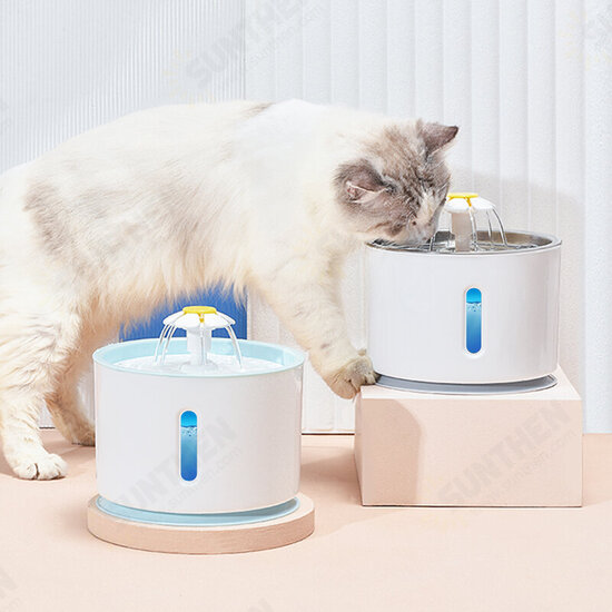 Cat Pet Water Fountain Dog Drinking Bowl Pet USB Automatic Water Dispenser Super Quiet Drinker Auto Feeder