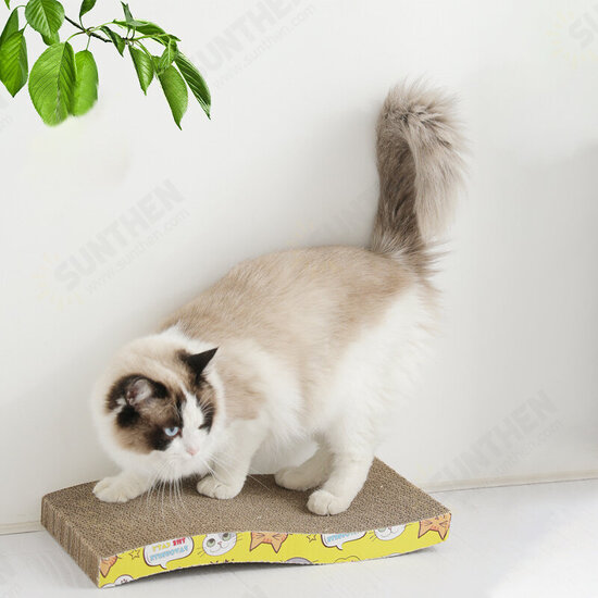 Cat Scraper Wearable Toy Cat Scratcher Cardboard Scraper for Cats Katten Scratch Board Scratching Post Claw Grinder Pet Products