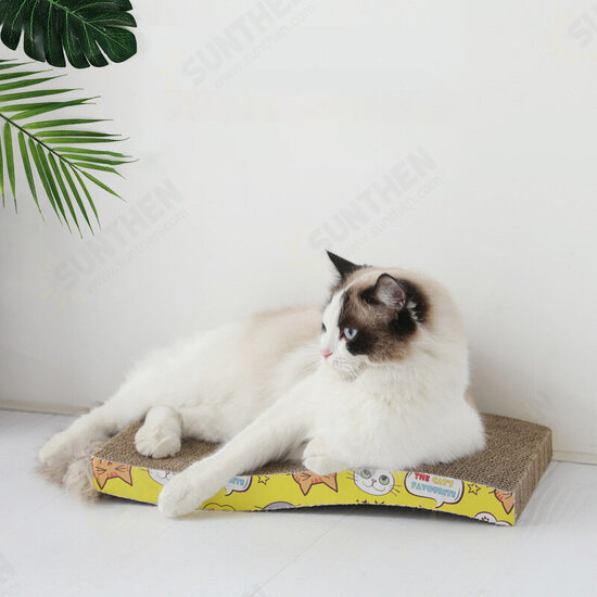 Cat Scraper Wearable Toy Cat Scratcher Cardboard Scraper for Cats Katten Scratch Board Scratching Post Claw Grinder Pet Products