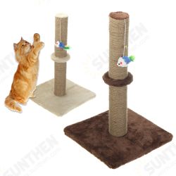 Cat Scratching Post Cat Interactive Toys with Toy Cat Scratch Post Cats Kittens Hemp Rope Cat Scratcher Cat Scratching Post Cat Interactive Toys with Toy Cat Scratch Post Cats Kittens Hemp Rope Cat Scratcher