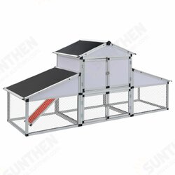 Chicken Coop with Runs and Box Aluminium Chicken Coop with Runs and Box Aluminium