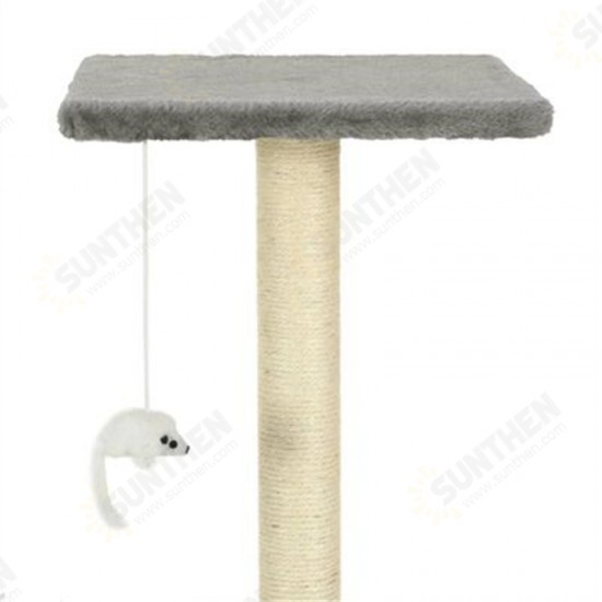 170512 95cm Cat Tree with Sisal Scratching Posts Climbing Protecting Furniture