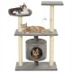 170512 95cm Cat Tree with Sisal Scratching Posts Climbing Protecting Furniture