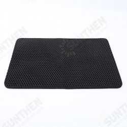Honeycomb Cat Litter Mat Litter Trapping Mat, 24inch*18inch Inch Honeycomb Double Layer Design Waterproof Urine Proof Trapper Mat for Litter Boxes, Large Size Easy Clean Scatter Control Honeycomb Cat Litter Mat Litter Trapping Mat, 24inch*18inch Inch Honeycomb Double Layer Design Waterproof Urine Proof Trapper Mat for Litter Boxes, Large Size Easy Clean Scatter Control
