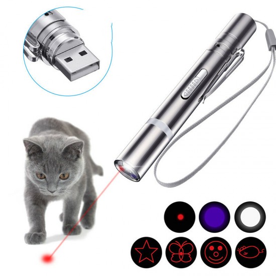 Cat Light Cat Toys for Cats Dogs Indoor Outdoor Interactive Cat Toys Pointer Cat Toy Rechargeable Cat Toys for Catch Exercise