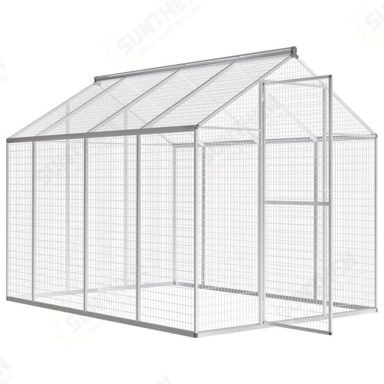 Outdoor Aviary Aluminum 70inchx95.3inchx75.6inch