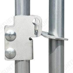 Outdoor Chicken Cage 9'x19.7'x6'3inch Galvanized Steel Outdoor Chicken Cage 9'x19.7'x6'3inch Galvanized Steel