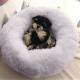 Pet Beds Dog Cat Calming Warm Soft Plush Cute Round Nest Comfortable Sleeping