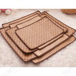 Pet Dog Cat Hot Summer Cooling Bed Rattan Tatami Bamboo Cozy Sleep Pad Mat Multiuse Tatami Seat Pet Dog Cat Hot Summer Cooling Bed Rattan Tatami Bamboo Cozy Sleep Pad Mat Multiuse Tatami Seat