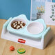 Pet Double Bowls Food Water Feeder Cat Food Bowl Dog Puppy Feeding Dishes