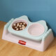 Pet Double Bowls Food Water Feeder Cat Food Bowl Dog Puppy Feeding Dishes