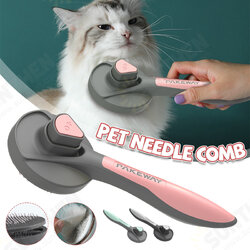 Pet Hair Brush Remover Dog Cat Comb Needle Reduce Grooming Bath Deshedding Tool Pet Hair Brush Remover Dog Cat Comb Needle Reduce Grooming Bath Deshedding Tool