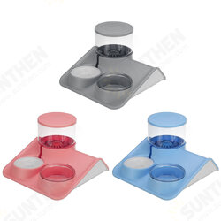 Pet Waterer Multi Layer Filter Sealed Cat Bowl 2L Pet Bowl for Automatic Cat Drinking and Feeding Device Automatic Dog Feeder