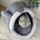 S/M/L Winter Warm Washable Round Soft Pet Warm Mat Sleeping Bed Mat Comfortable Cotton Velvet Round Design Suitable for Small And Medium Pets