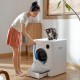 Smart Cat Toilet Automatic Deodorization Self Cleaning Cat Toilet EnClosed Pet Tray Cat Litter Box Automatic Smart APP Remote Sand Box
